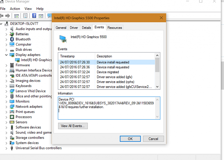 video driver update