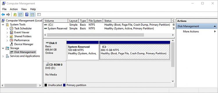 Clean Install of Win 10 - how to remove installation files that failed-disk-management.jpg