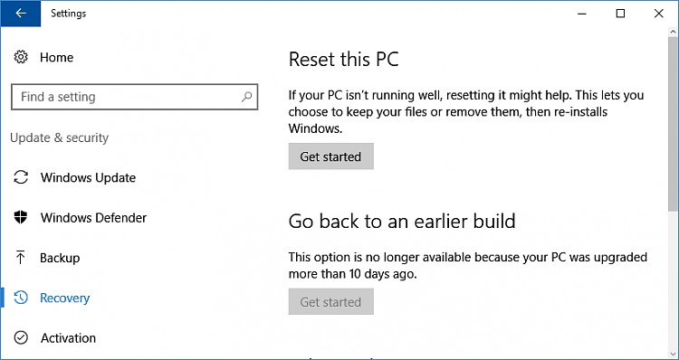 How to Downgrade Windows 10 Pro To Home Edition-go-back.png