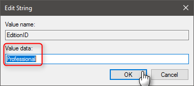 cmd change windows 10 home to pro