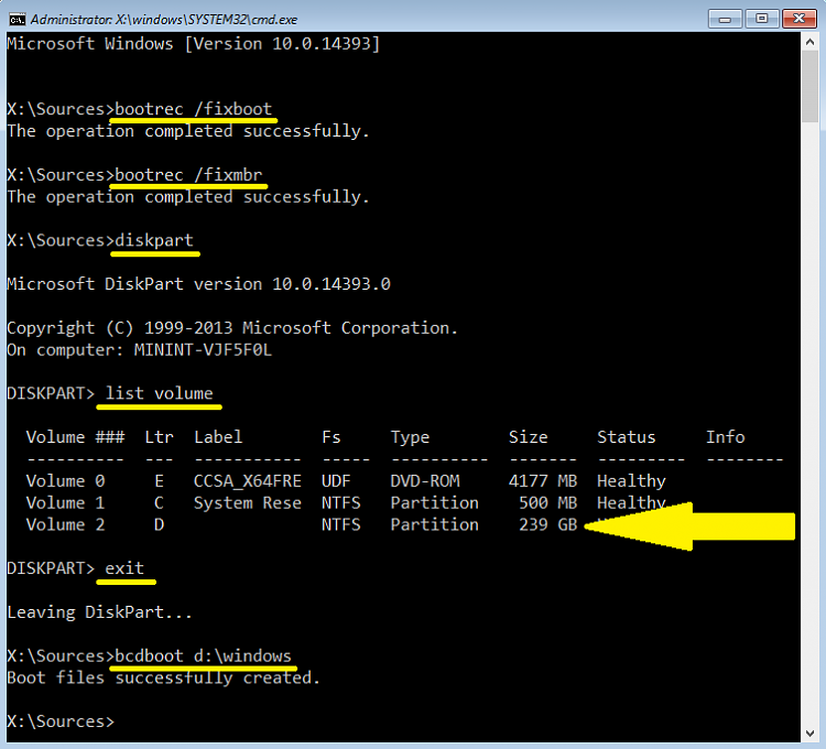 Solution for Failed Windows 10 Update Installation Error 0x80004005-mbr-fix-bootloader.png