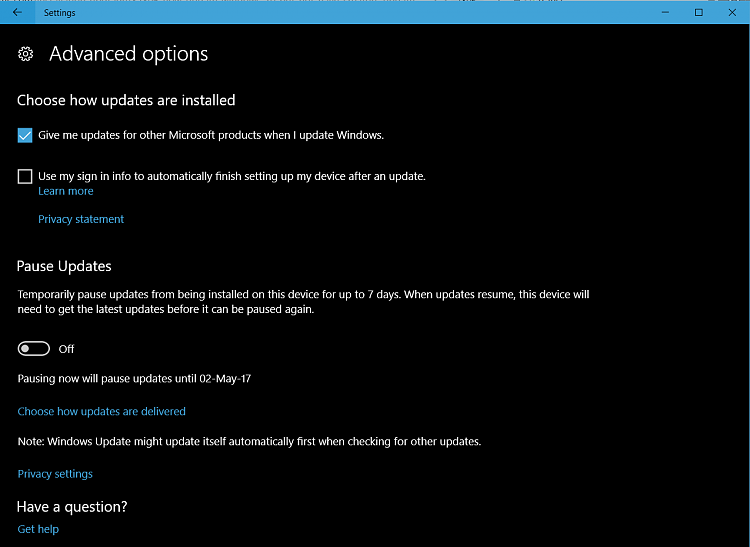 How to update Windows 10 - but not to have Creator's Update installed?-image.png