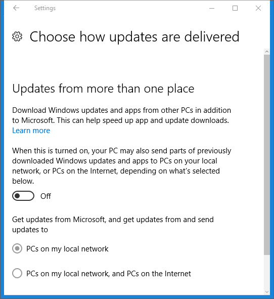 How to update Windows 10 - but not to have Creator's Update installed?-capture.png