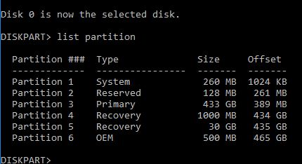 My system fails when doing &quot;Feature Update For W10 Version 1703&quot;.-partition.jpg