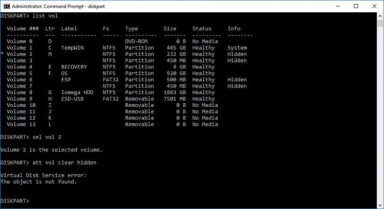 NEED HELP: How to repair an UEFI bootable windows 10 disk-diskpart-clear-hidden.jpg