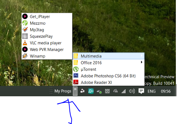 Create DECENT Cascading menu in W10-mnu.png