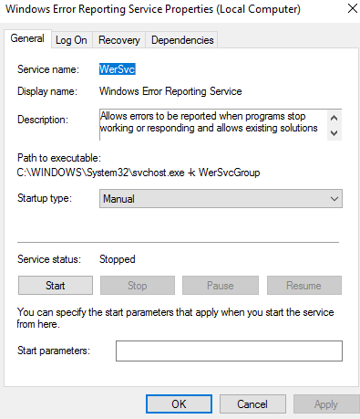 Fall Creators Update 1709 Failed to install - need help-windowserrorreporting.png