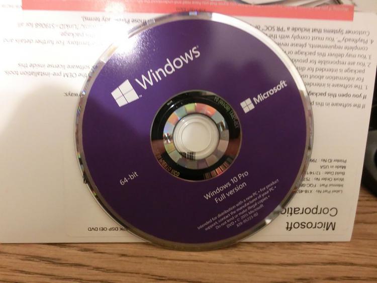 cd windows 10 original