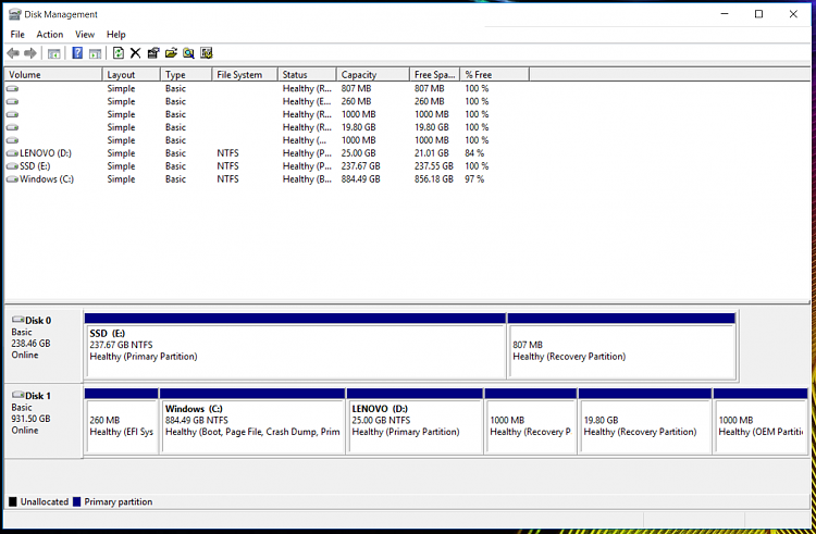 Can the OEM Recovery partition be left on Disk 1 and OS on Disk 0?-lenovo_2disks.png