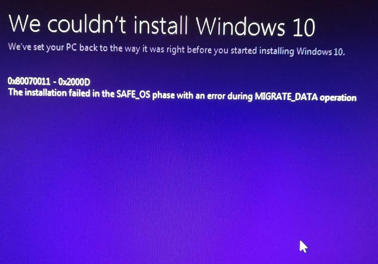 Updating to 10 Pro from 7 Ultimate 64x &gt; 0x80070011 - 0x2000D-7bff318db872b24de40a10ca742df6d4.jpg
