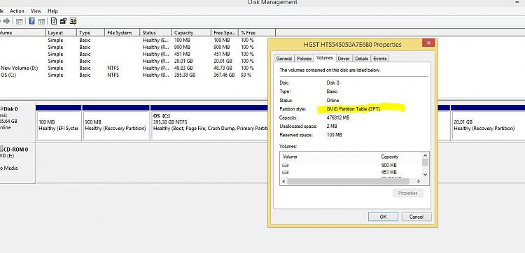 W-10 dual boot attempt fails. Selected disk of GPT type-volumes.jpg