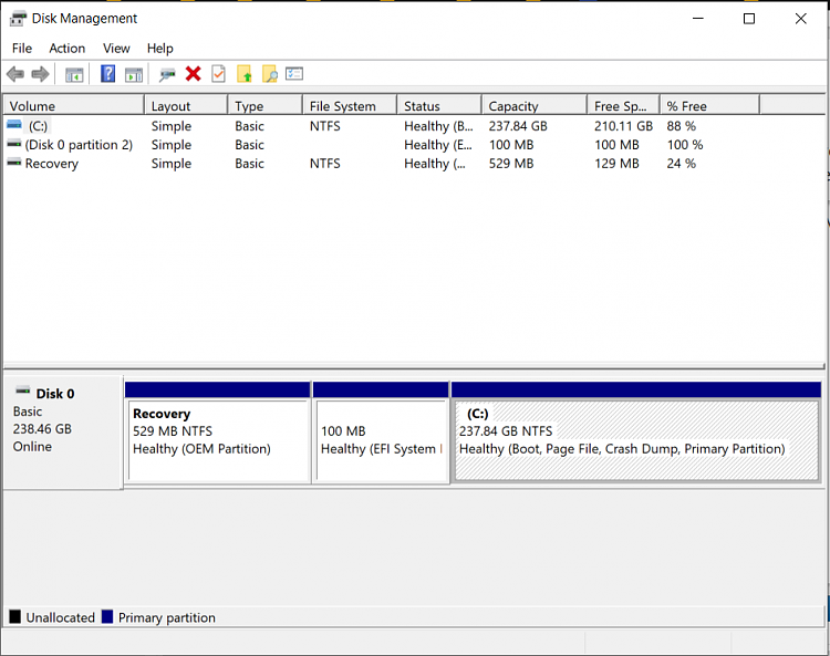 Clean Windows Install: Do I need the 100mb EFI System Partition?-clean-install.png