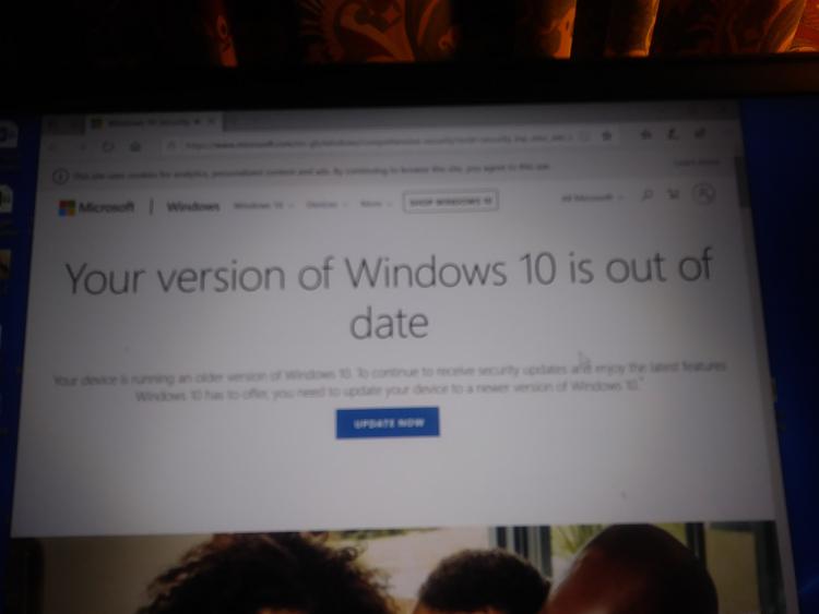 Windows 10 update finishes on 12 November 2019 but on 1903-win10-page-advisory.jpg