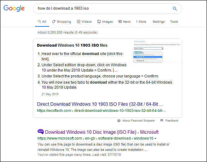 issues with windows upgrade 1903 - what's the latest-1.png