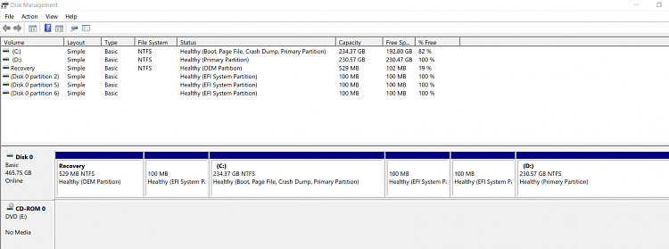 Cannot Install Windows 10 to Second Partition on Samsung 860 EVO SSD-disk-management.png