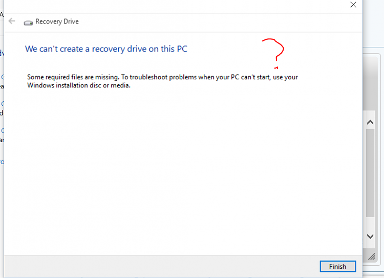 Ms you are going BONKERS -- Can't create recovery drive !!!!!!!-recovery.png