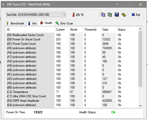 Stuck in W10 1703 for far too long. Heavily customized. Pls help upgra-hdtunehealth1of2.png