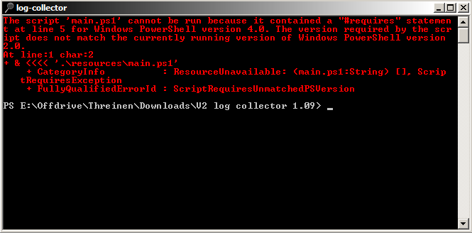 Windows 7 upgrade to 10 error 0x8007001F - 0x3000D-log-collector-error.png