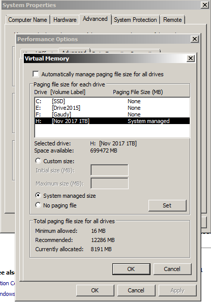 Windows 7 upgrade to 10 error 0x8007001F - 0x3000D-page-file-settings.png