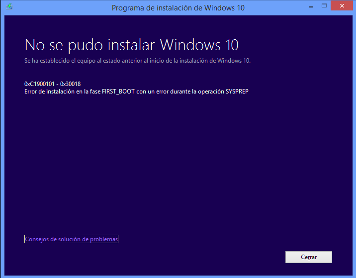 Windows 10 Error code 0xc1900101-0x30018-errorw10.png