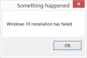 Something happened, Windows 10 installation has failed error.-2ybe.png