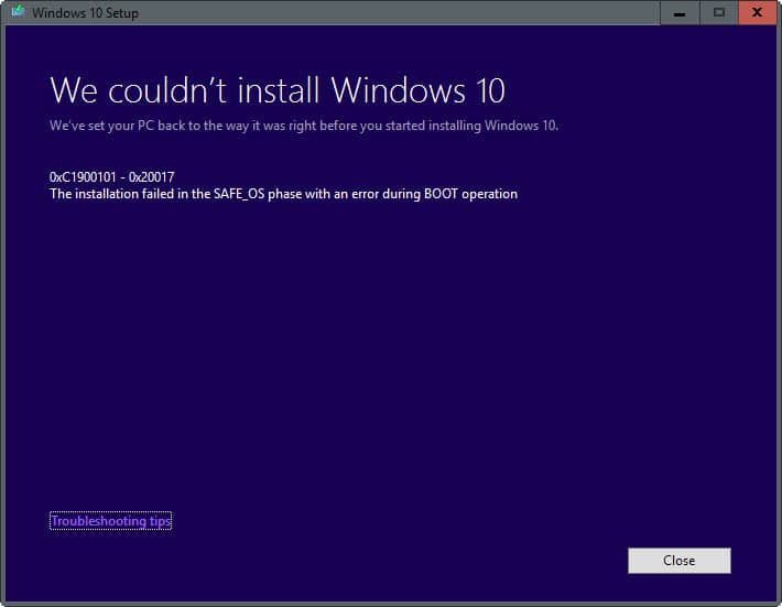 Repair Install of Windows 10 with an In-place Upgrade ..error-installation-failed-safe_os-phase-error-during-migrate_data-operation.jpg