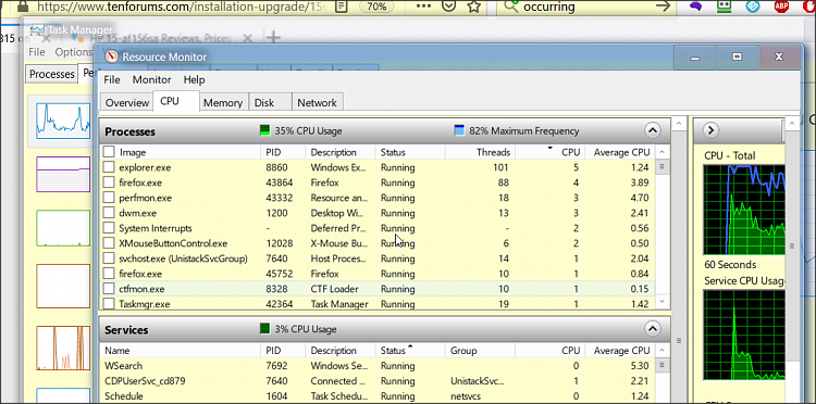 Upgrade to 18363.815 on HP af156sa causing system freeze every 2 secs-1.png