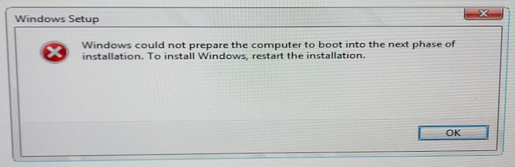 Unable to install Windows due to 2 serperate volumes being marked as C-20201015_020939.jpg