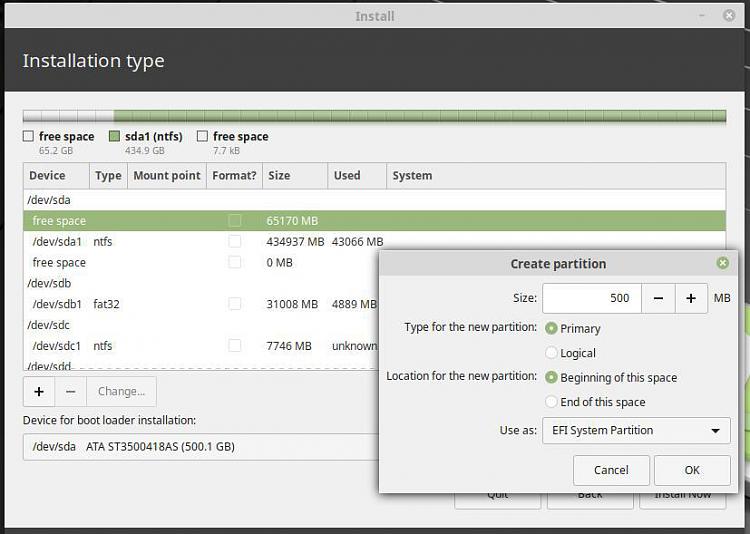 Need help getting back to Windows!   Trying to remove Linux Mint-1-create-efi-system-partition.jpg