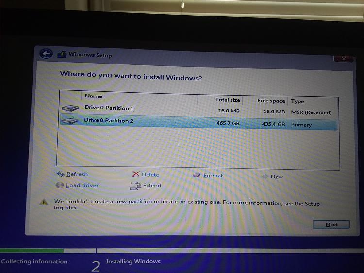 rotation Stor eg indkomst Can't do clean install of Windows 10 on new ssd and also hdd issues...  Solved - Windows 10 Forums