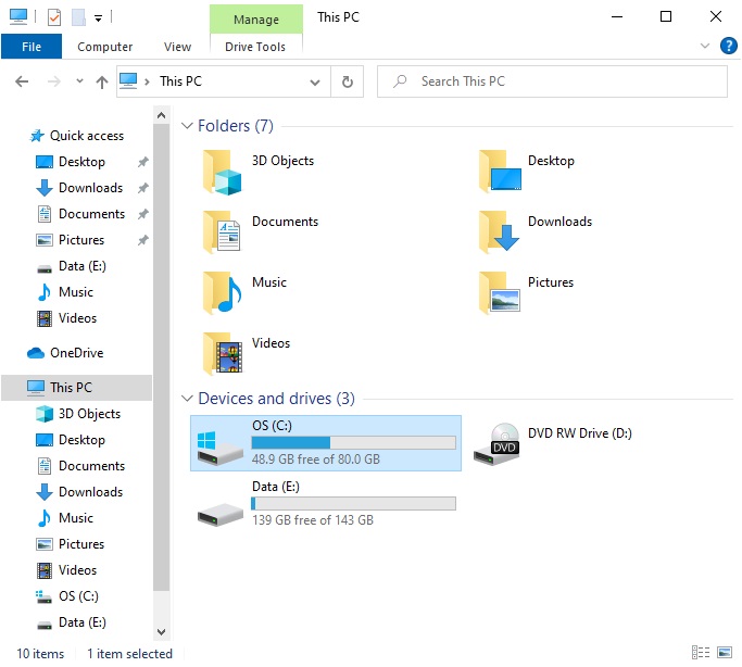 Is this the correct size for clean install of Win10Pro-devices.jpg