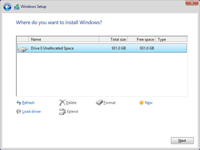 Fresh Install Windows 10 - Recovery Partition-drive-0-unallocated-space.png