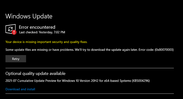 0x80070003 Error Preventing Windows 10 20H2 from updating-update-2.png