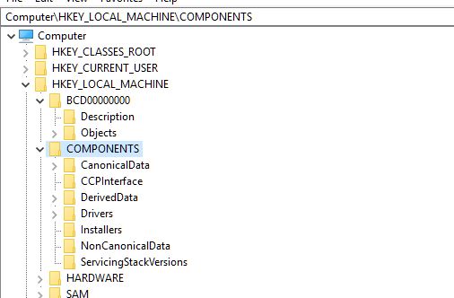 Can't get up to date from 1709 build 16299.492-components.jpg