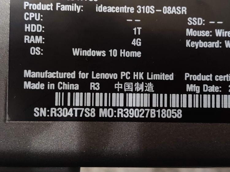 Unable to rebuild Lenovo desktop 90G9-img_20220111_205415.jpg