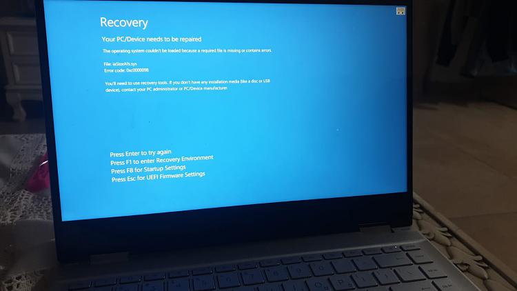 HP Pavilion x360 failed go up after instalation (0xc000098 error)-1.jpg