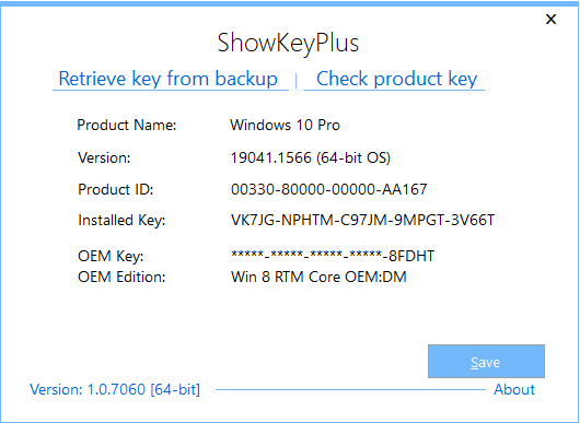 Upgrade from Windows 10 Home to Pro using this product key