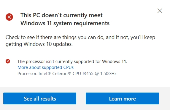 how to check my computer support windows 11