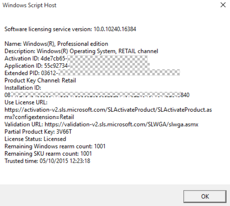 Windows 10 install - key never asked for.-slmgr-slash-dlv-obfuscated.png