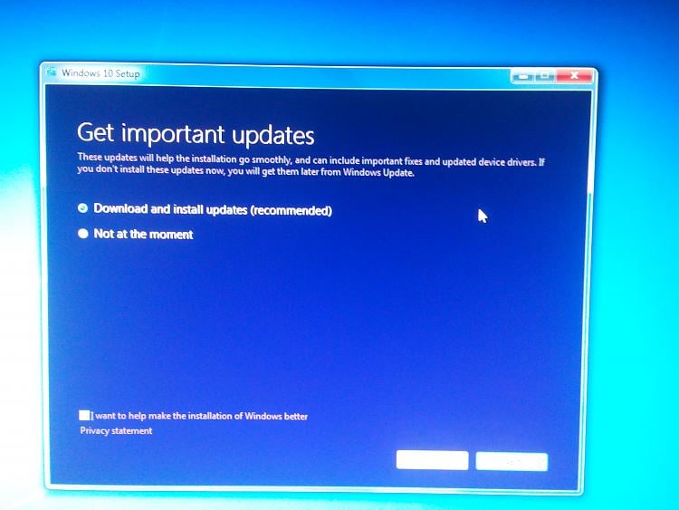 Windows 10 installation stuck at blue logo(no spinning dots) Solved