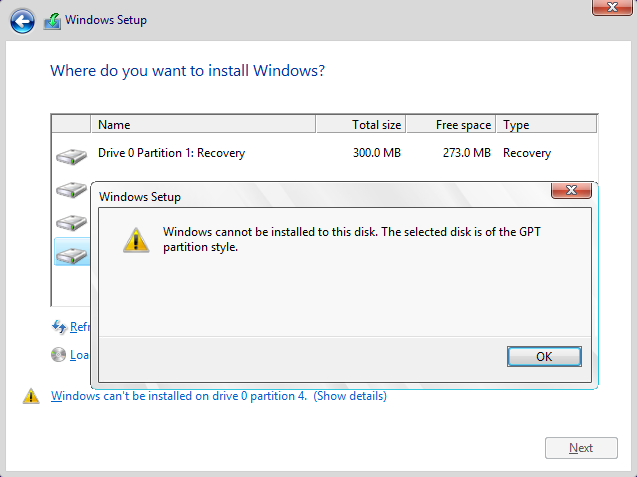 Dual boot win7/win10 MBR/UEFI problem, cannot reinstall Win 10 ISO-windows-cannot-installed-disk.-selected-disk-gpt-partition-style.png