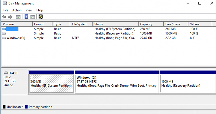 Clean install with WIMBoot &amp; delete recovery partition-disk-mgmt.png