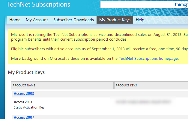 Technet /Msdn Subscribers - Get keys into EXCEL-2014-10-29_17h02_20.png