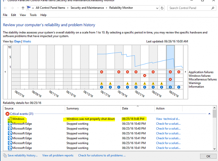 Install over Windows 7 has problems - can I reinstall over Windows 7-reliability-history-shutdown.png