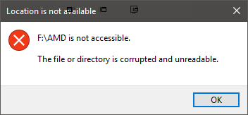 How do I Prepare a New SSD for Win 10  Install-folder-error.png