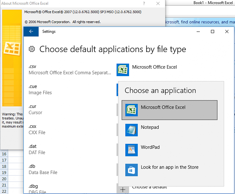 CSV files used to open in Excel....not now!-excel2007default.png