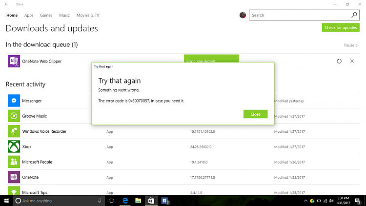 Problems updating OneNote Web Clipper app from Windows Store-2017-01-31-1-.png