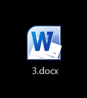 Three types of icons for Word 2010 in Windows 10-3.jpg