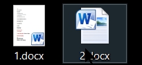 Three types of icons for Word 2010 in Windows 10-1-2.jpg