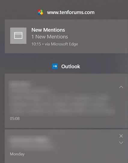 No Avatars for Outlook 2016 (365) mail notifications in Action Center?-image.png